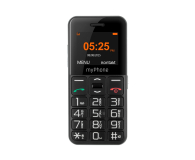 myPhone Halo EASY czarny - 373253 - zdjęcie 1